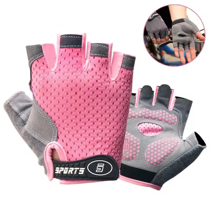 Cycling Protective Gear For Kids - Anti-slip Kids Breathable Cycling Gloves Boys