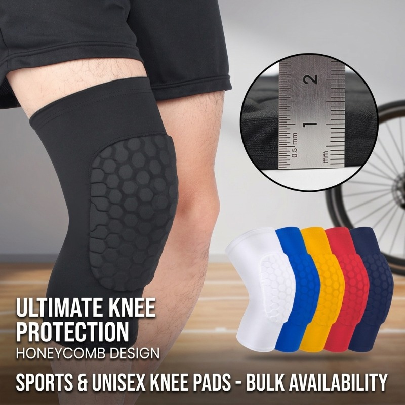 Cycling Gear Design - Knee Pads for Sports, Unisex Protective