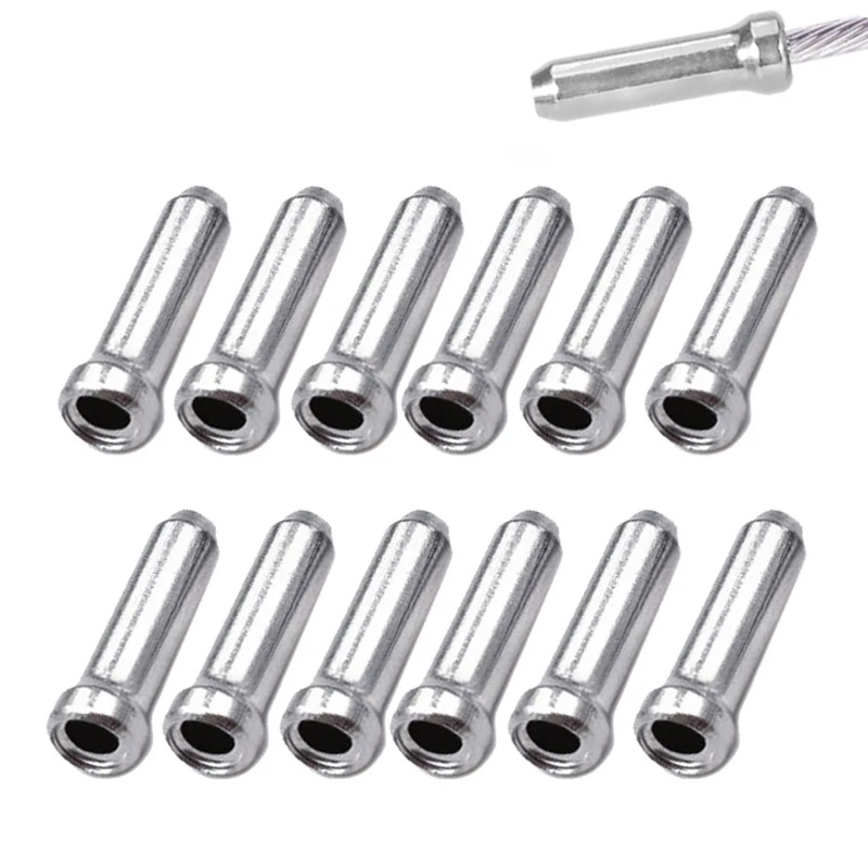 Xc Mtb Gear - 50/100pcs Bicycle Brake Shifter Cable Tips