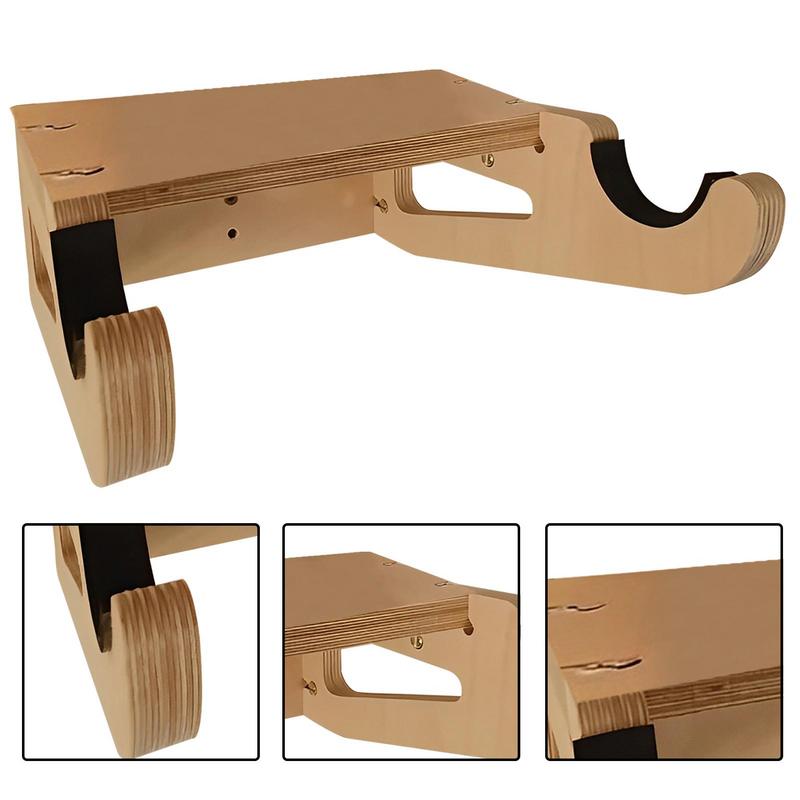 Bike Wall Rack Wooden Bicycle  - đánh giá và giá Cycling Gear Wall Mount