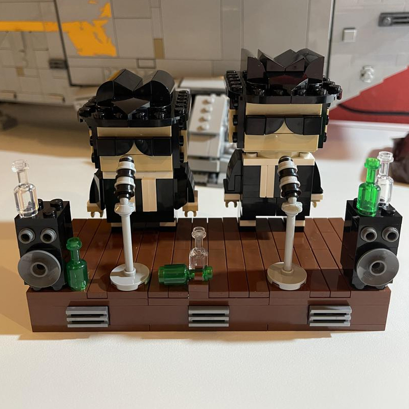 Bricklink Bluesbrothers Action - đánh giá và giá Victor Racket Jetspeed