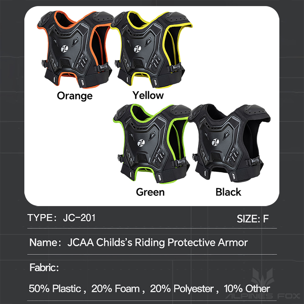 Children Motocross Body Armor  - đánh giá và giá Cycling Protective Gear For Kids