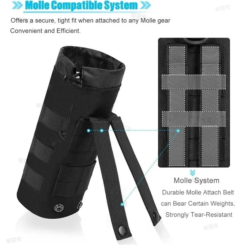 Tactical Molle Kettle Holder L - đánh giá và giá Cycling Gear Design