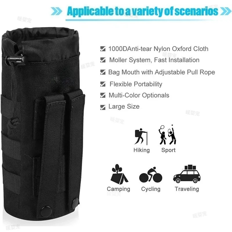 Tactical Molle Kettle Holder L - đánh giá và giá Cycling Gear Design