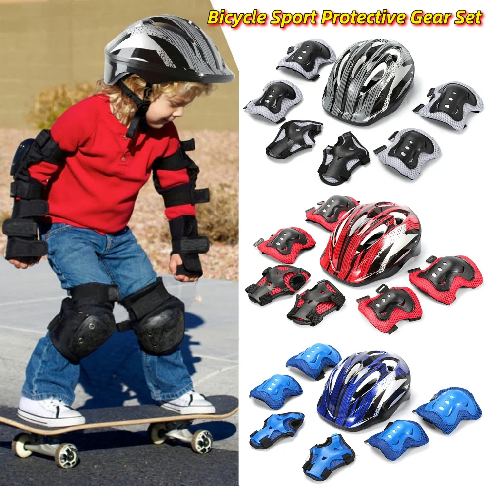 7Pcs Bicycle Sport Protective  - đánh giá và giá Cycling Protective Gear For Kids
