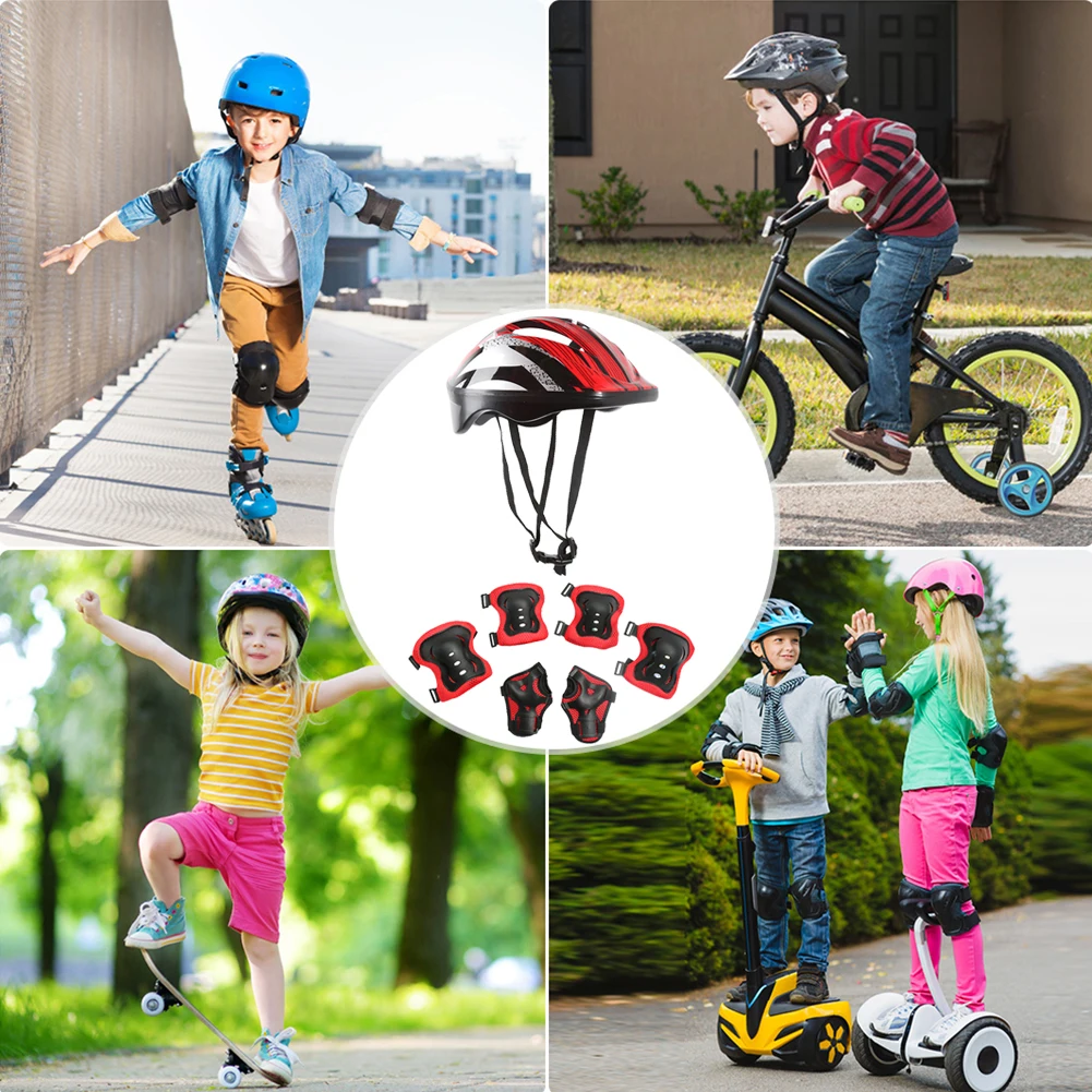7Pcs Bicycle Sport Protective  - đánh giá và giá Cycling Protective Gear For Kids