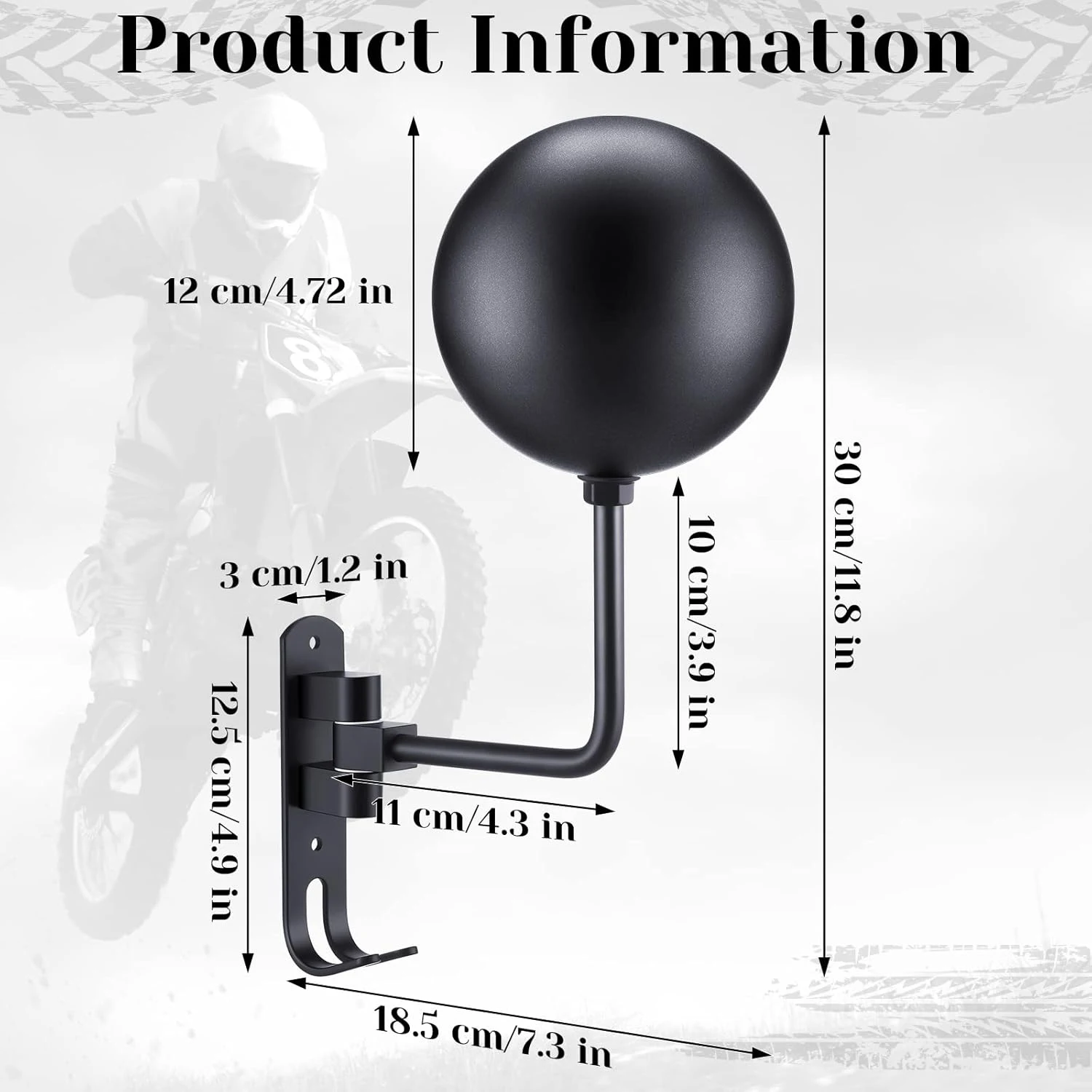 Motorcycle Helmet Rack Wall Mo - đánh giá và giá Cycling Gear Wall Mount