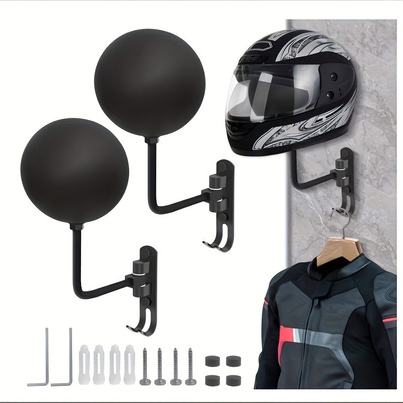 180° Rotary Motorcycle Helmet  - đánh giá và giá Cycling Gear Wall Mount